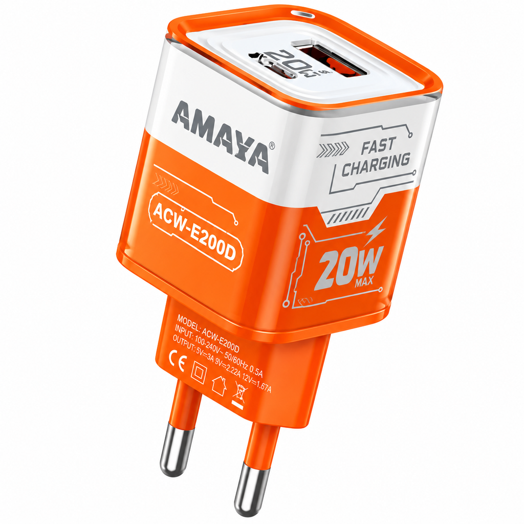 ⚡️ Conquer Charging Anxiety: Introducing the Amaya ACW-E200D Dual Fast Charger!