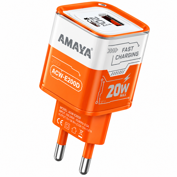⚡️ Conquer Charging Anxiety: Introducing the Amaya ACW-E200D Dual Fast Charger!
