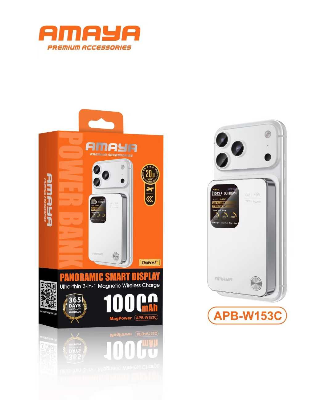 AMAYA APB-W153C 10000mAh Power Bank