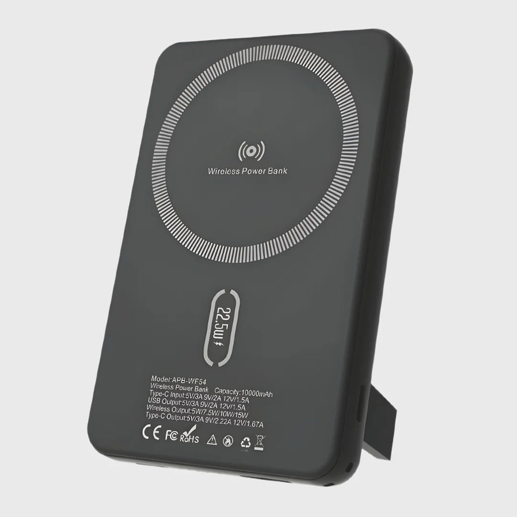 Amaya APB-WF54 Magnetic Wireless Power Bank 10000mAh – 22.5W Fast Charging Power Bank Pakistan | MMZ Official Store