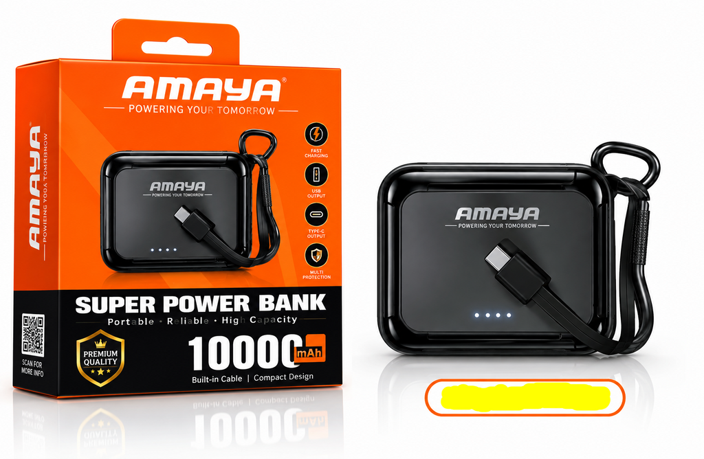 AMAYA APB-F138C 10000mAh Power Bank