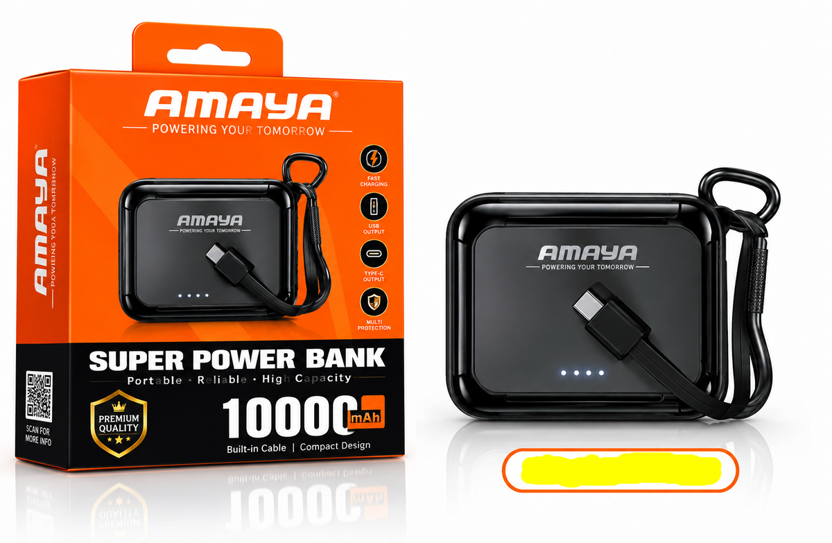 AMAYA APB-F138C 10000mAh Power Bank