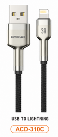 AMAYA ACD-310C-310L 60W Type-C & 27W Lightning Cable