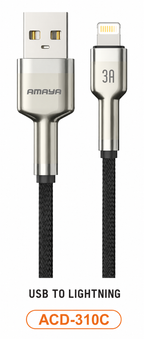 AMAYA ACD-310C-310L 60W Type-C & 27W Lightning Cable