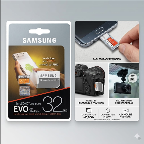 SAMSUNG EVO PLUS 32GB