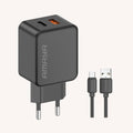 E110C 10W Dual-USB Fast Charger