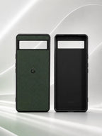 Luxury Genuine Leather Case for Google Pixel 6a with Logo