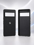 Luxury Genuine Leather Case for Google Pixel 6 Pro with Logo