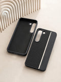Samsung Galaxy S23 5G Case Carbon Fiber Fiber Matte Shockproof Cover