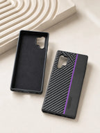 Samsung Galaxy S10 Plus Case Carbon Fiber Fiber Matte Shockproof Cover