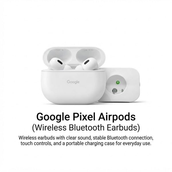 Google Pixel AirPods Wireless Bluetooth Earbuds