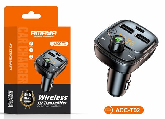 AMAYA ACC-T02 4-in-1 Car Charger