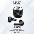 AIR31 Transparent Shell Wireless Earbuds