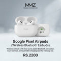 Google Pixel AirPods Wireless Bluetooth Earbuds