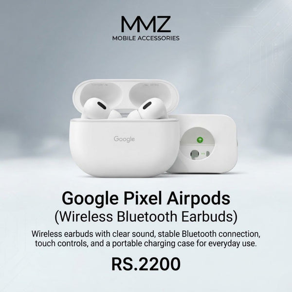 Google Pixel AirPods Wireless Bluetooth Earbuds