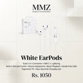 White EarPods Dual USB-C + Lightning