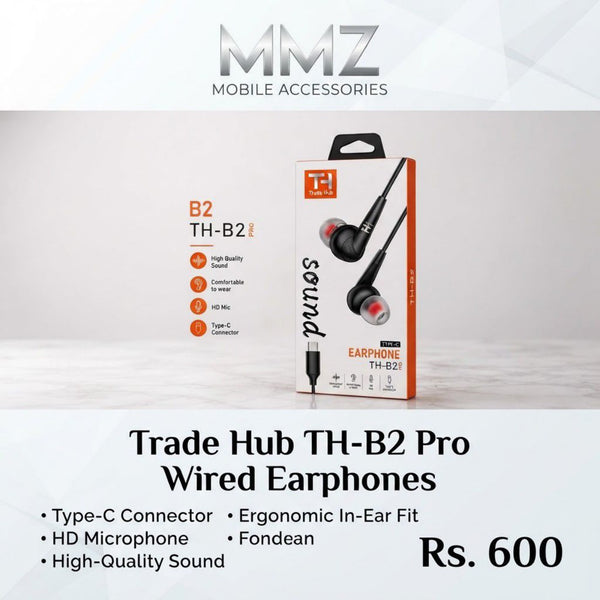 Trade Hub TH-B2 Pro Wired Earphones