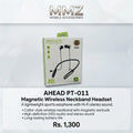 AHEAD PT-011 Magnetic Wireless Neckband Headset