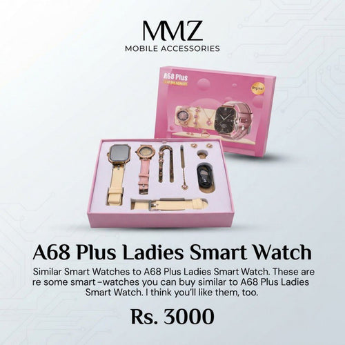 A68 Plus Ladies Smart Watch